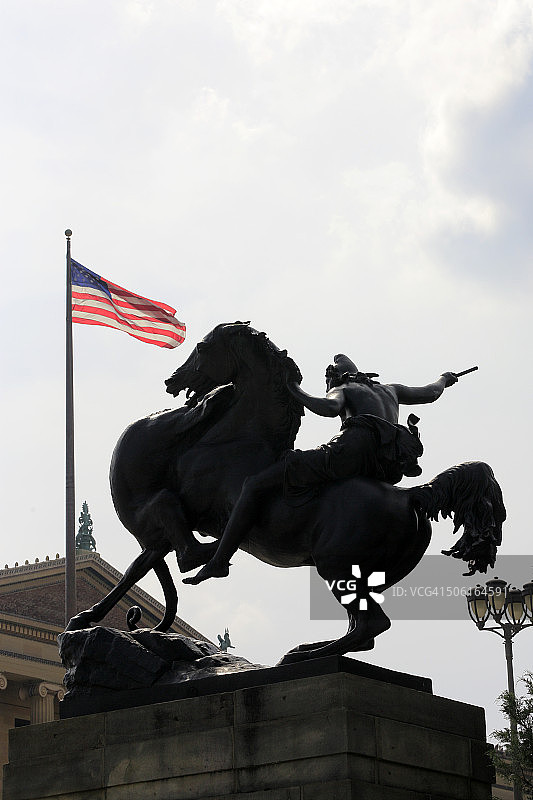 亚马逊女战士雕像图片素材