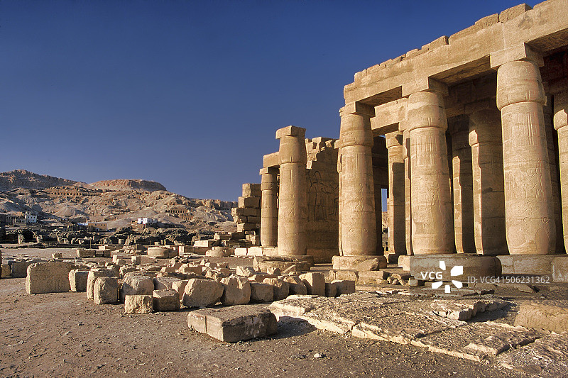 拉美西斯神庙图片素材