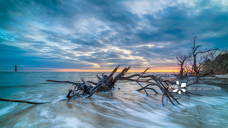 莫里斯岛海景图片素材