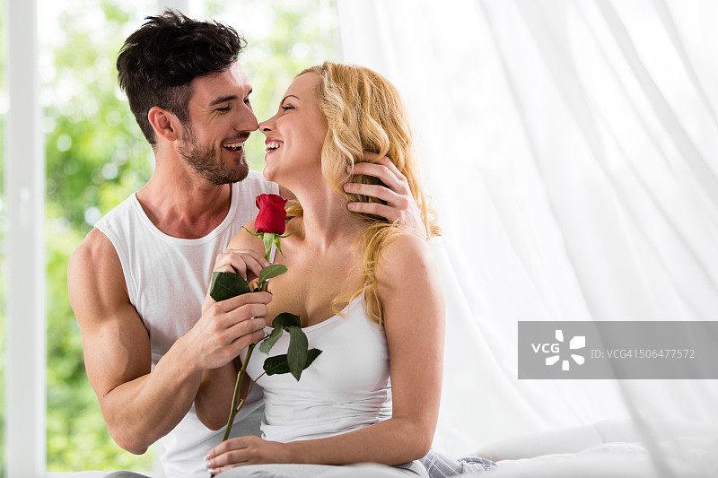 情人节的早晨图片素材