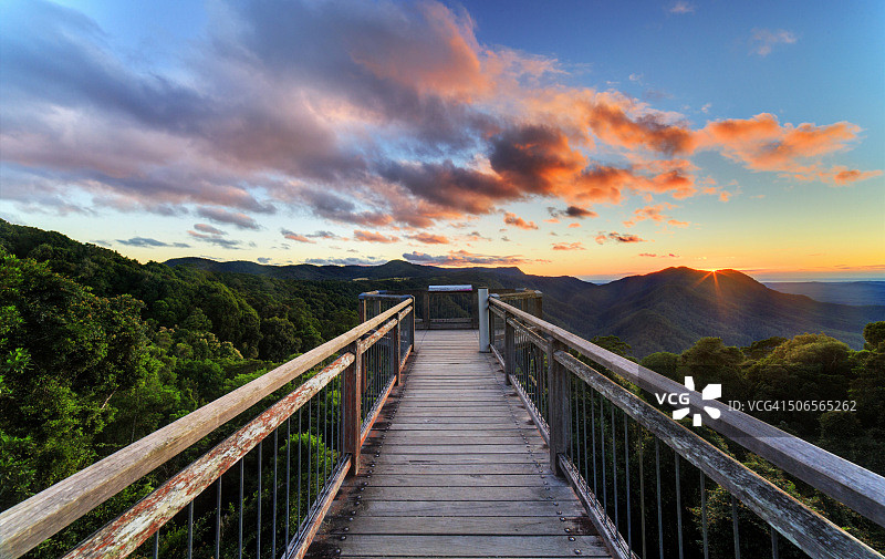 多里戈国家公园日出图片素材