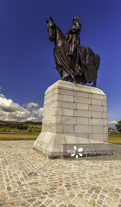 罗伯特国王雕像图片素材