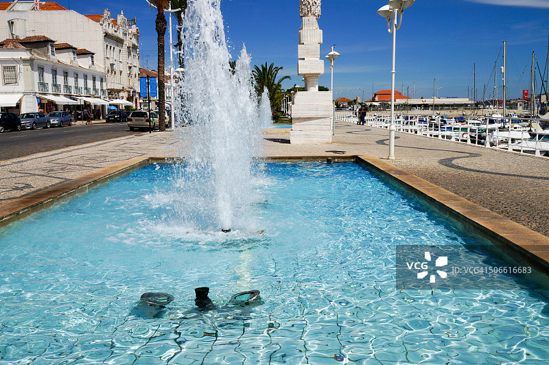 圣安东尼奥镇的河滨地区图片素材