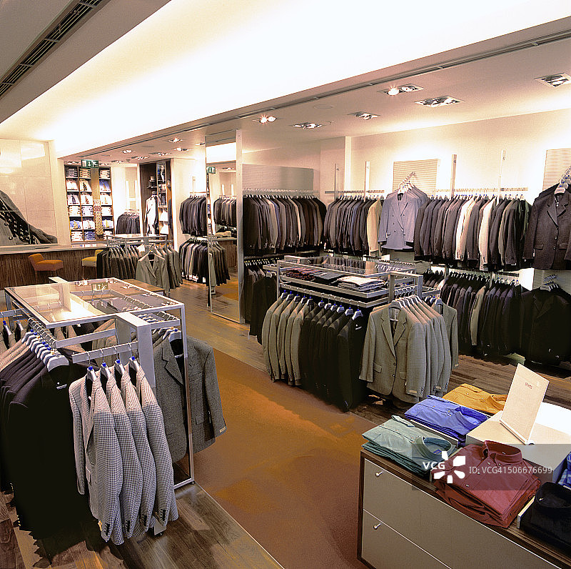 男士时尚零售店图片素材