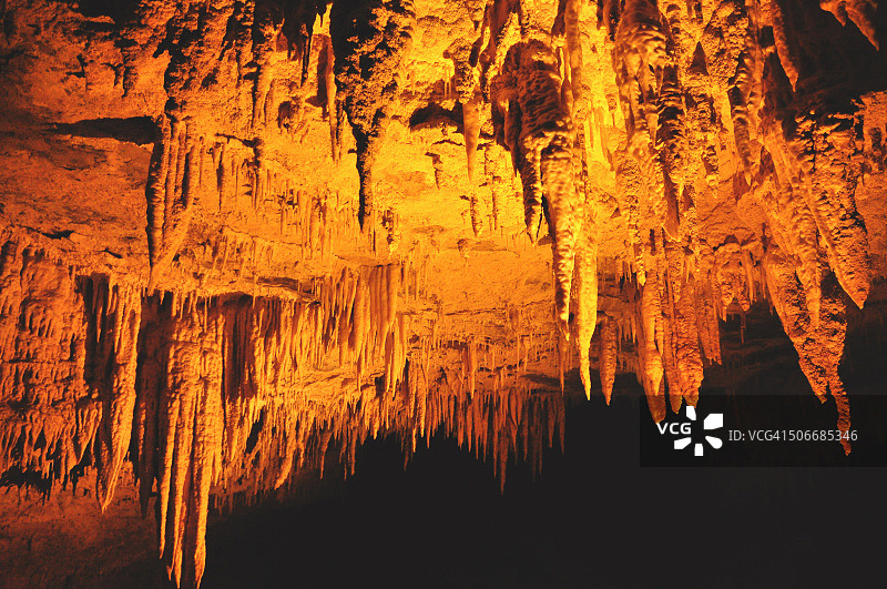 怀托摩萤火虫洞图片素材