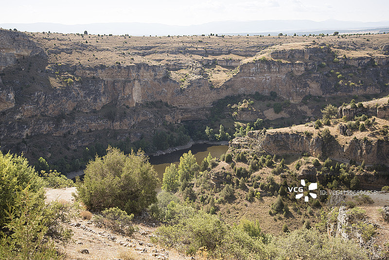 杜拉顿河峡谷，西班牙塞哥维亚图片素材
