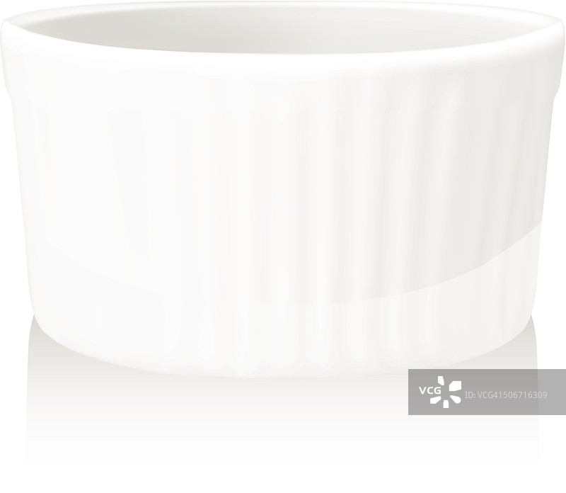 拉梅金烤盅矢量图图片素材