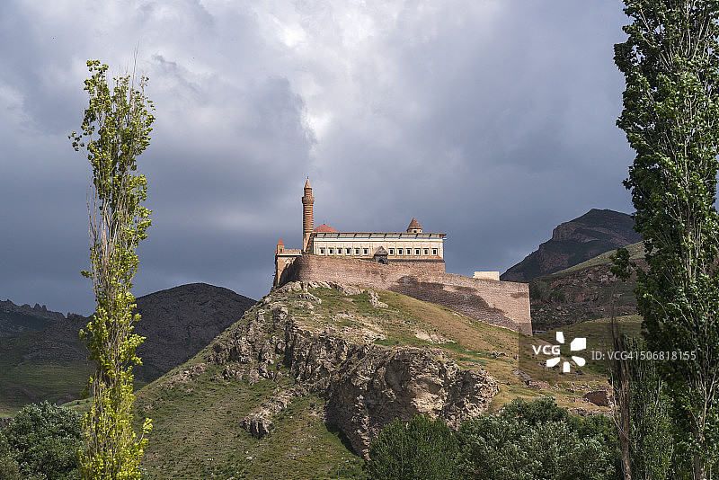 土耳其，多乌巴亚济特的伊沙克帕夏宫图片素材