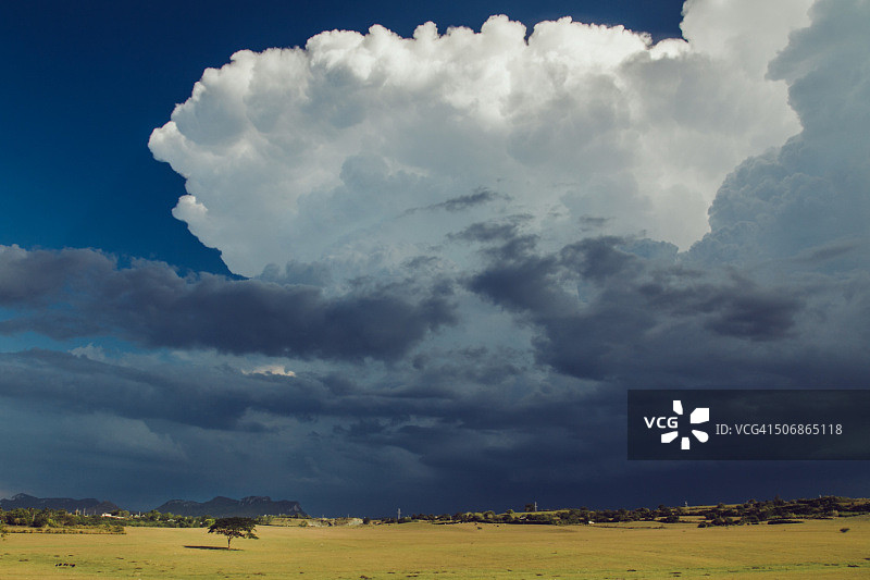 奥尔金省的古巴乡村图片素材