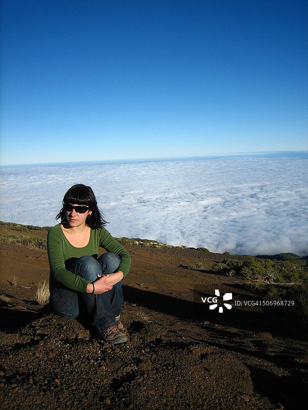 泰德国家公园的女孩图片素材