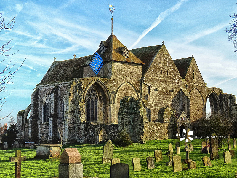 温奇尔西圣托马斯烈士教堂图片素材