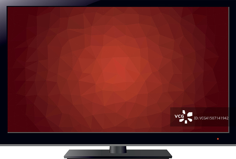 电视马赛克风格图片素材