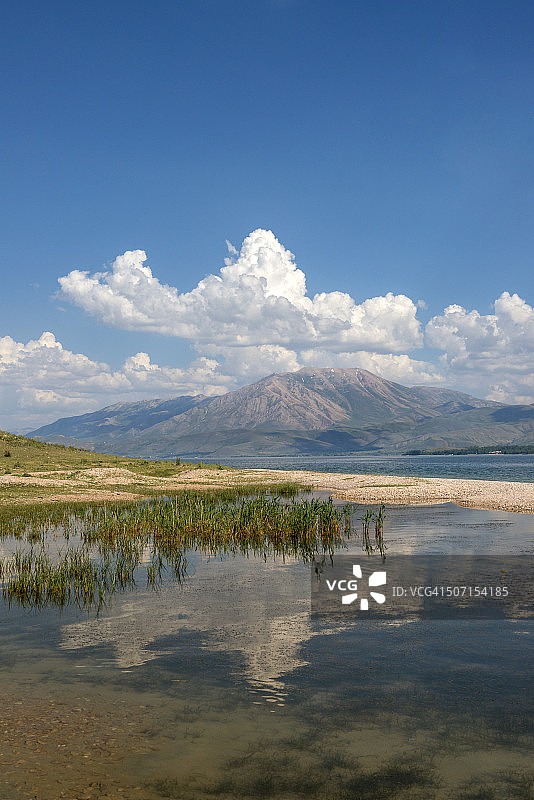 土耳其东安纳托利亚的凡湖图片素材