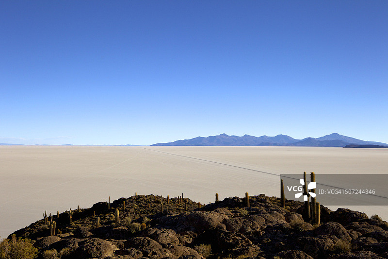 鱼人岛与乌尤尼盐沼图片素材