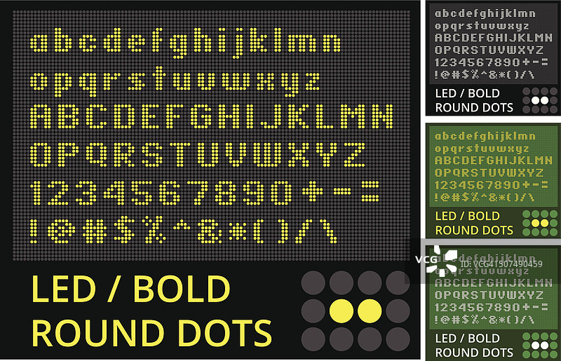 LED显示器测试图片素材