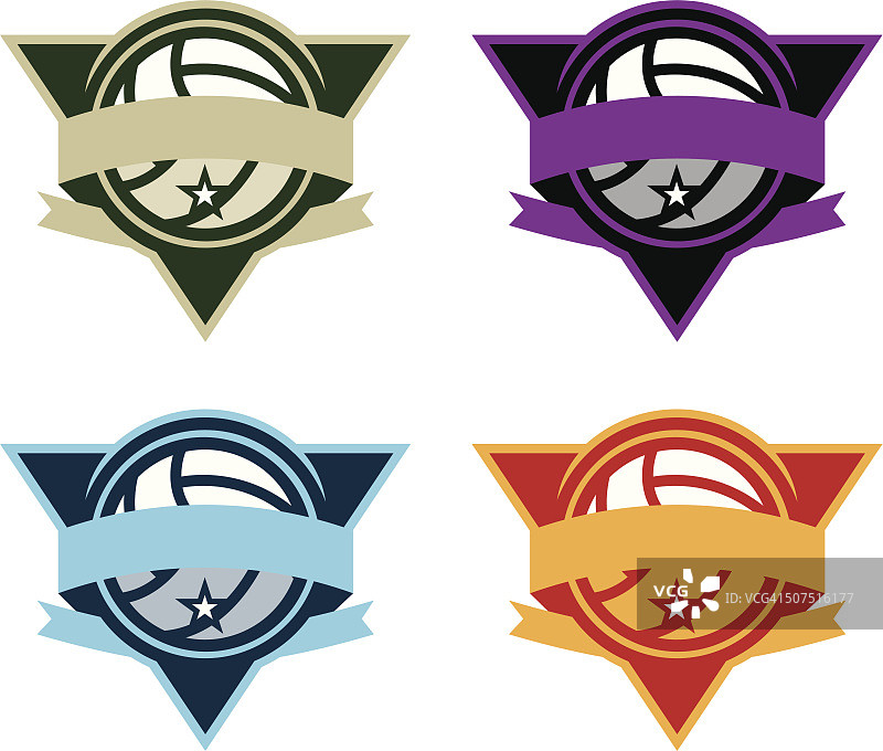 排球盾牌图片素材