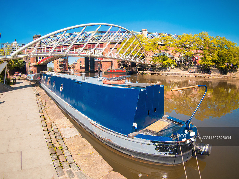 曼彻斯特卡索菲尔德和罗奇代尔运河图片素材