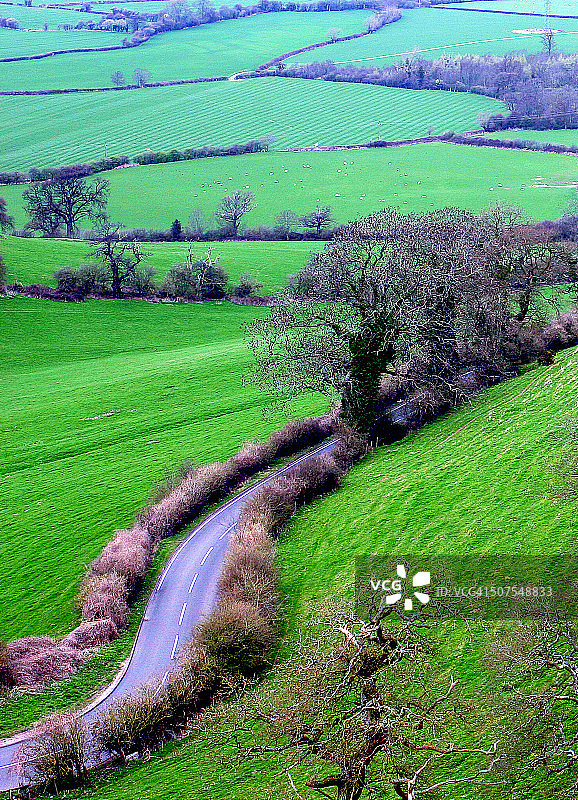格林斯特劳德山谷图片素材