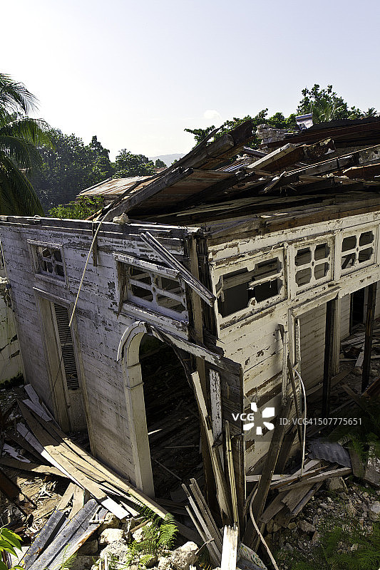 雅克梅尔的地震破坏图片素材