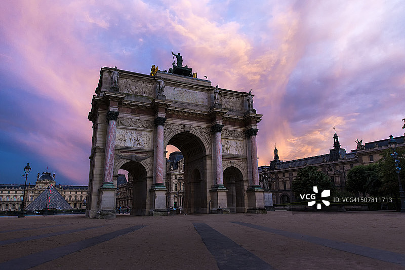 小凯旋门图片素材