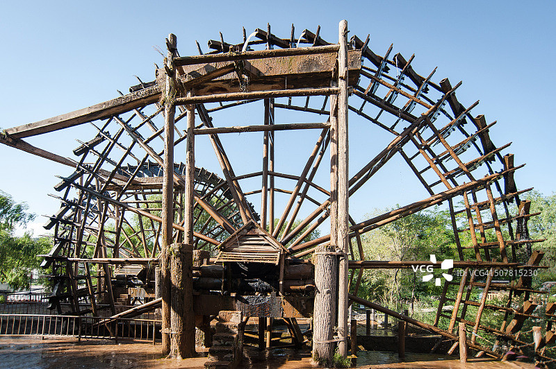 兰州水车图片素材