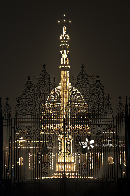 印度新德里总统府图片素材