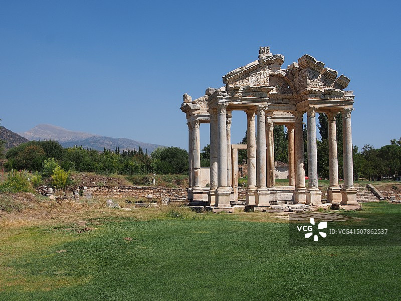 宏伟的门楼图片素材