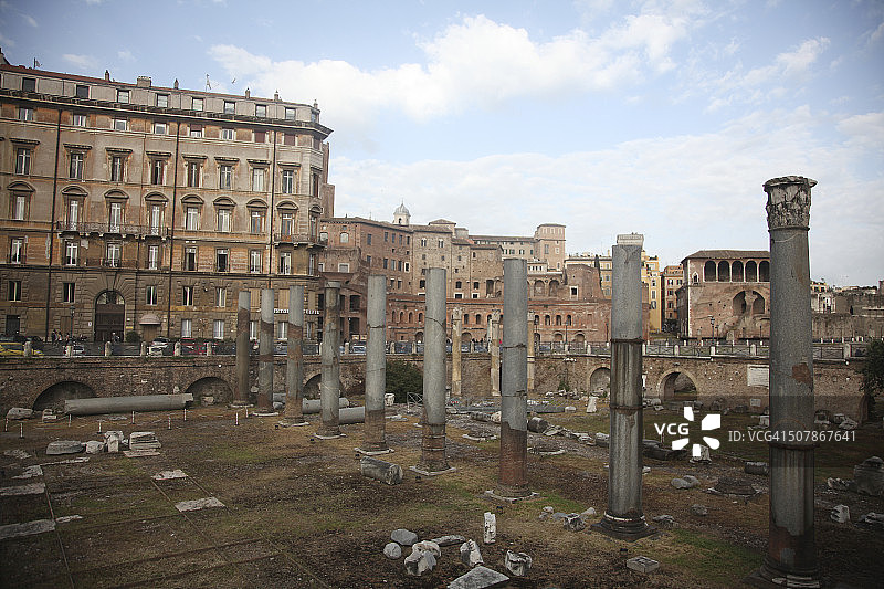 卡比托利欧山遗址图片素材