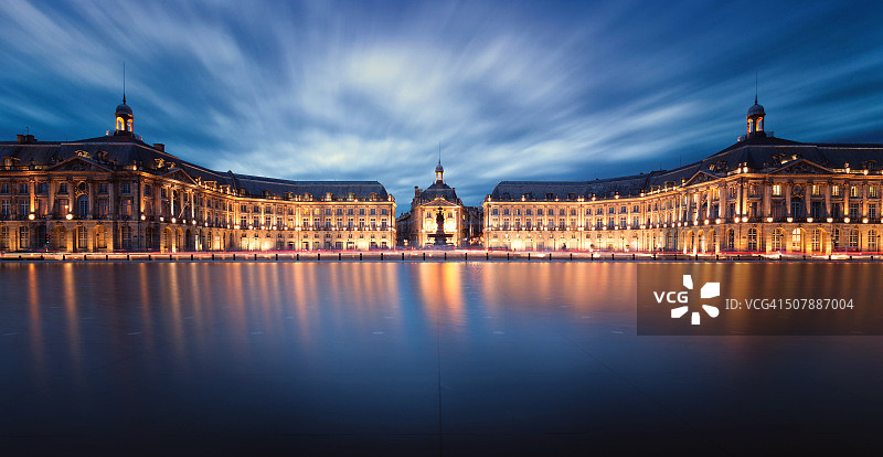 波尔多证券交易所广场图片素材