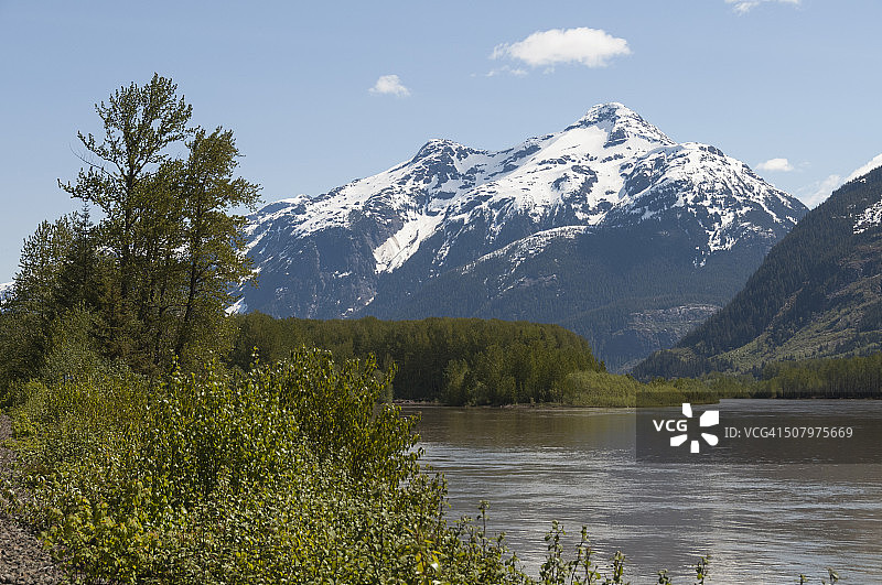 斯基纳河风光图片素材