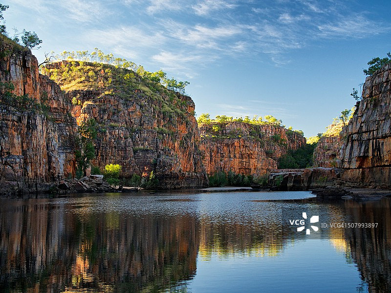 凯瑟琳峡谷日出图片素材