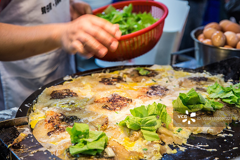 制作蚵仔煎图片素材