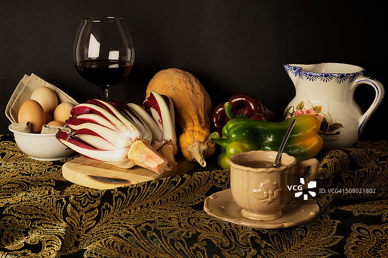 特雷维索的桌子图片素材