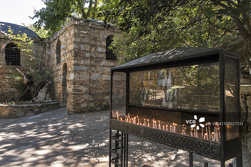 伊兹密尔的圣母玛利亚之家图片素材