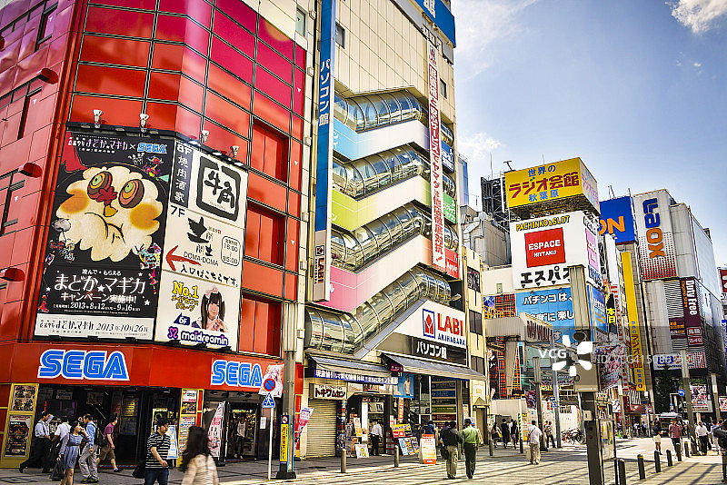 电器街图片素材