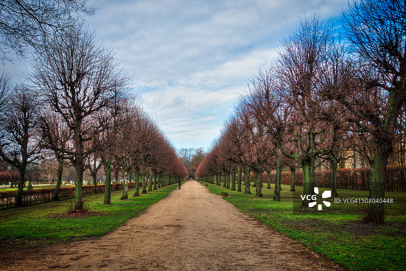 德国柏林夏洛滕堡宫花园图片素材