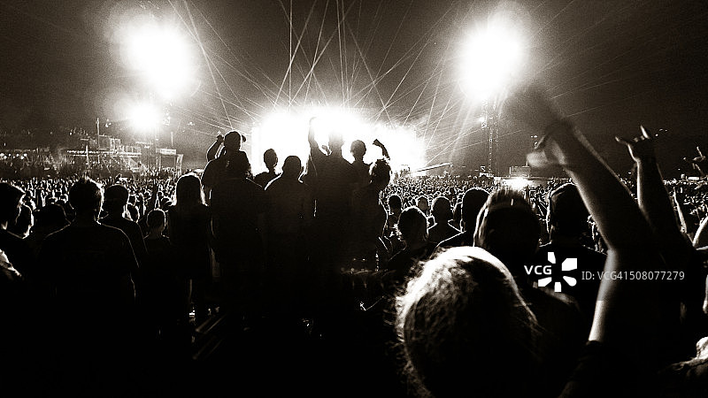 音乐会现场人群图片素材