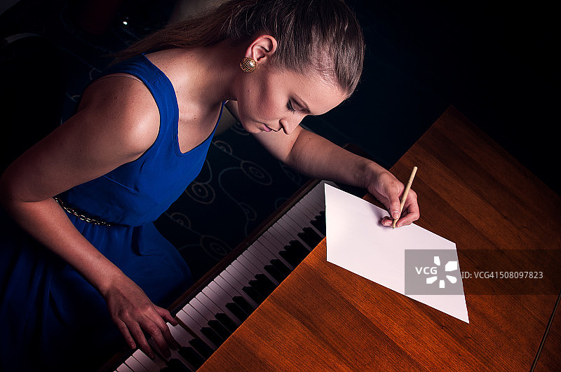 歌曲创作图片素材