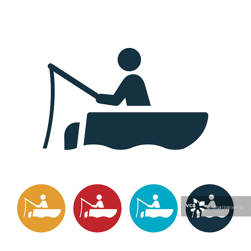 钓鱼图标图片素材