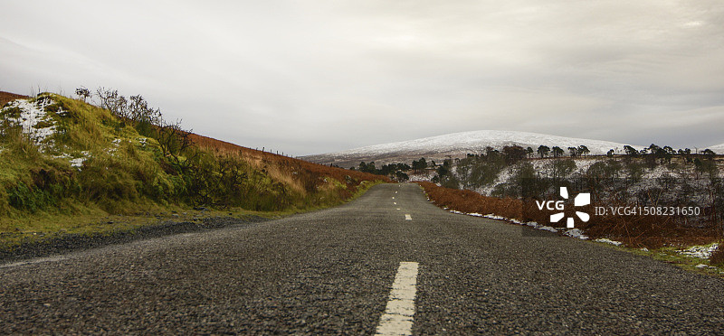 前进的道路图片素材