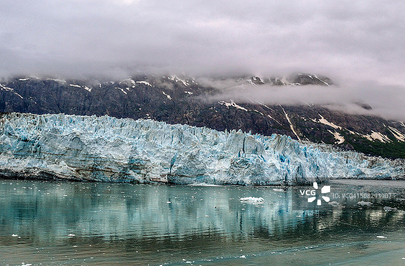 马杰里冰川，冰川湾国家公园图片素材