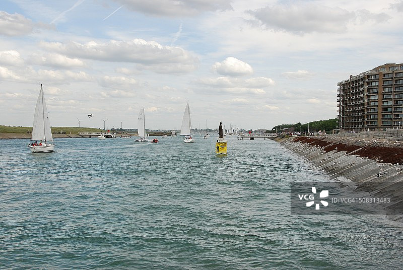 尼乌波特的水道图片素材