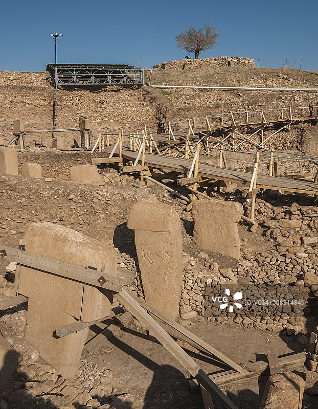 尚勒乌尔法哥贝克力石阵遗址。图片素材