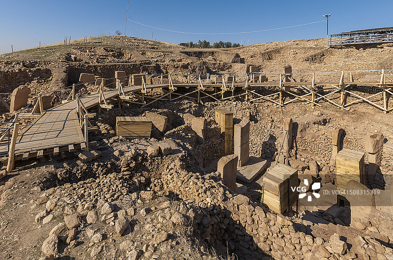 尚勒乌尔法哥贝克力石阵遗址。图片素材