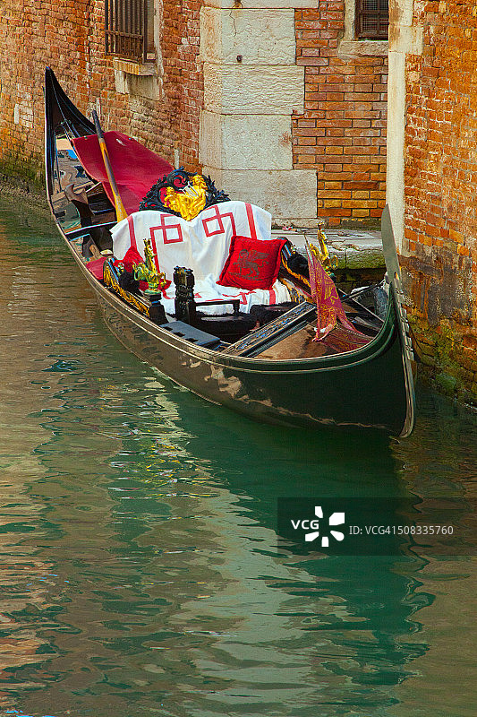 在威尼斯的贡多拉图片素材
