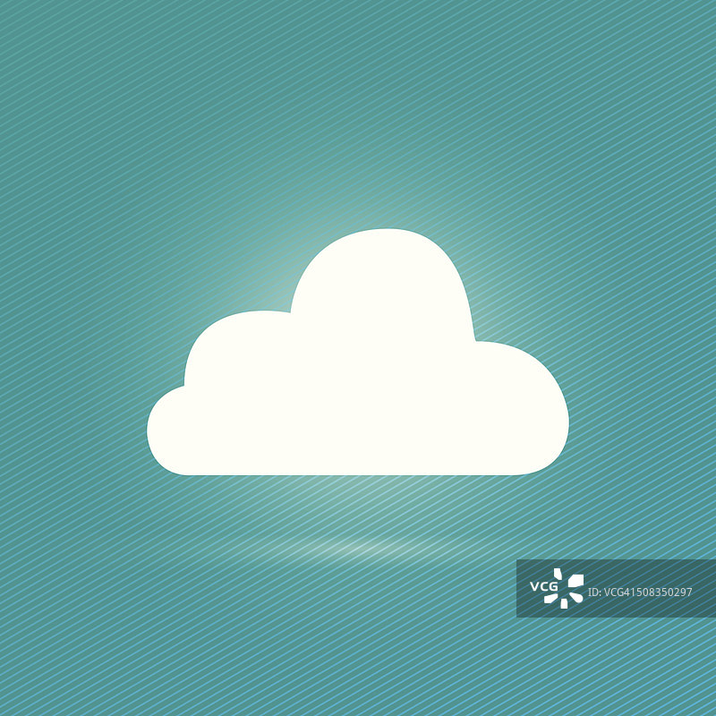 条纹背景云朵图标图片素材