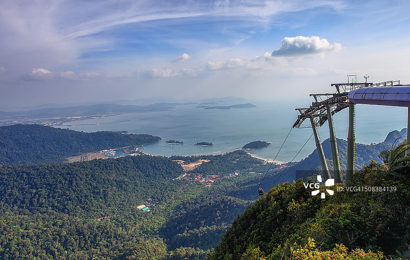 兰卡威缆车图片素材