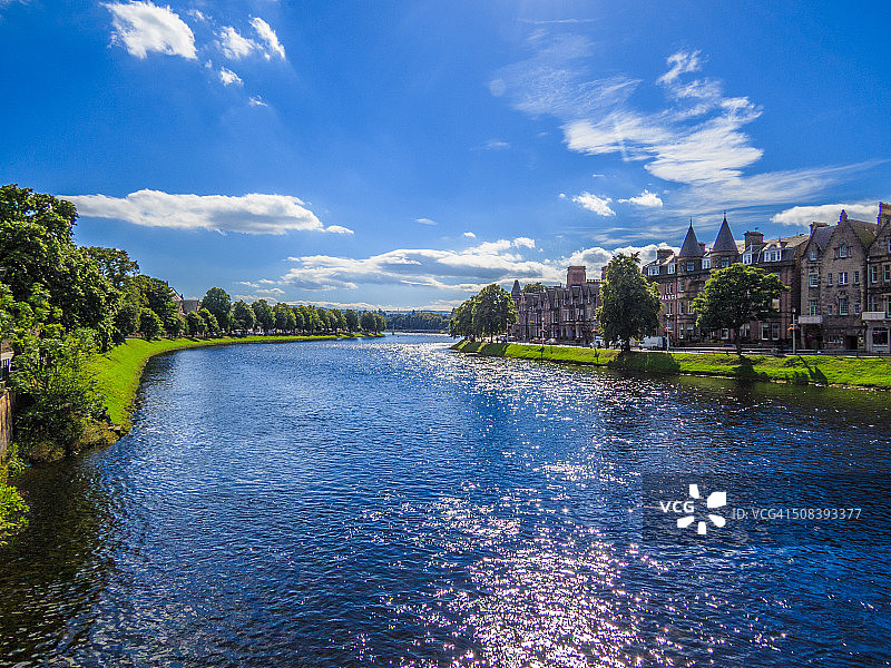 尼斯河景观图片素材