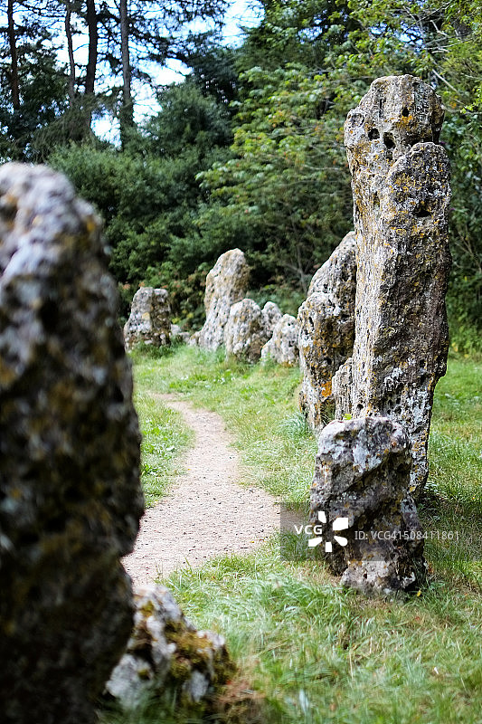 科茨沃尔德罗尔赖特巨石阵图片素材