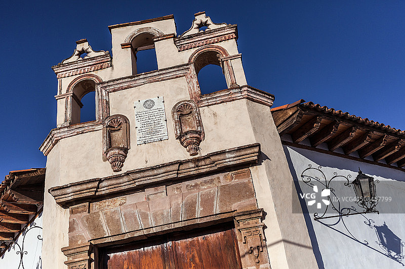 墨西哥帕茨夸罗的建筑细节图片素材
